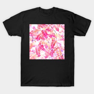 Pink Foliage T-Shirt